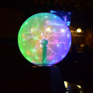 声控静电球离子球电光球闪电球辉光球魔球触摸感应球插电魔灯