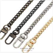 简约7mm链弧磨链包包，链子金属包带金属，链包提手链条配件小包链条