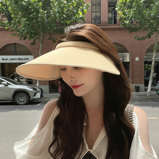 超大帽檐遮全脸防紫外线，遮阳帽女夏季防晒帽，2023户外骑车帽子