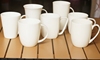 高档外贸出口纯白骨瓷咖啡杯，早餐杯牛奶杯茶杯陶瓷简约