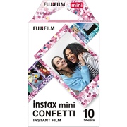 富士instax拍立得相纸 一次成像迷你mini相纸 花雨10张 三寸