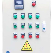 定制电控箱三相潜水泵排污电机正反转启动停风机开关控制箱配