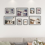 照片墙组合相框相片展示墙，卧室客厅现代创意挂墙画框简约背景墙
