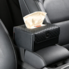车用纸巾盒扶手箱固定座式，挂式遮阳板纸巾盒，创意天窗汽车内纸巾抽