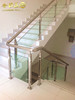 挂玻璃楼梯扶手栏杆楼梯，不锈钢304立柱，阳台护栏金日盛(金日盛)