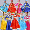 蒙古族舞蹈服装成人女西藏广场舞舞蹈长款长裙，少数民族内蒙演出服