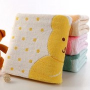 大方毛巾正方形四方婴儿浴巾，宝宝正方形全棉，大盖毯抱被新生