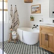奇遇园 墨绿色石材马赛克瓷砖地砖卫生间墙砖浴室厕所复古法式