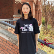 TheNorthFace北面短袖T恤男女同款户外宽松透气休闲圆领半袖88FX