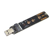 USB3.2移动硬盘盒瑞昱RTL9210B双协议M.D2 NVME SATA A口10G GEN2