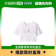 香港直邮潮奢 Converse 女童All 短袖荧光星星徽标宽松款合身T恤(