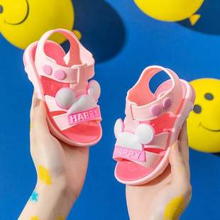 女宝宝夏季1-3岁5婴幼儿鞋子软底防滑学步鞋男小童鞋儿童凉鞋