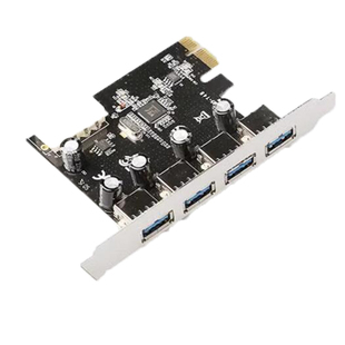 台式机USB3.0 PCI-E转USB3.0转接卡 扩展卡4口 3.0USB卡扩展口