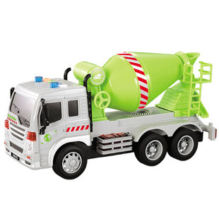 绿色翻斗车大号男孩儿童玩具挖掘机工程车水泥搅拌车运输货车油罐