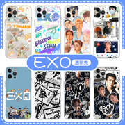 EXO手机壳苹果14华为mate40边伯贤iPhone13Promax吴世勋KPOP小米11韩国OPPO爱豆vivo明星12追星人30周边x同款