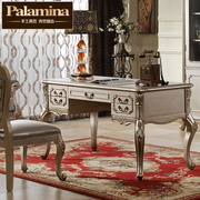帕拉美娜欧式家具实木雕花书桌，书台办公桌新古典(新古典)写字台