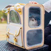 猫包外出便携宠物背包大容量猫咪书包猫袋狗狗携带包透气出行包