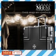 m+m美而美铝框万向轮拉杆箱，行李箱tsa海关锁，2528德国pc材质