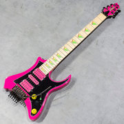 Traveler Guitar Vaibrant Deluxe V88X Hot Pink/舞台小型电吉他