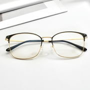 防辐射近视眼镜男韩版潮可配有度数，眼睛框镜架女网红款护目平光镜