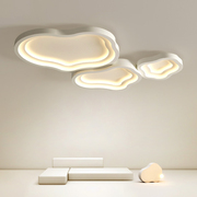 客厅吸顶灯led灯具现代简约创意云朵灯北欧几何，大气家用超亮大灯