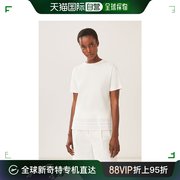 香港直邮loropiana女士，白色t恤fam0718-1005