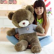 熊公仔毛衣维尼熊毛绒玩具泰迪熊大号熊娃娃大抱熊送儿童女生礼物