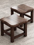 小木凳实木椅家用小板凳矮凳客厅茶几小方凳子大人结实耐用换鞋凳