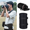 多功能户外摄影腰带，便携悬挂腰包单反相机长焦镜头，保护套收纳筒桶