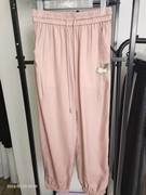虫二高端系列檬檬品牌，粉色长裤