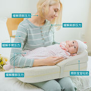 阿兰贝尔哺乳枕头喂奶枕彩棉护腰枕哺乳抱娃横抱婴儿功能授乳枕防