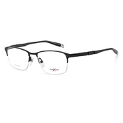 charmant夏蒙眼镜框轻纯钛，商务休闲男士，半框近视眼镜架zt19879