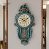豪华欧式挂钟客厅创意个性时钟挂表大气奢华复古装饰摆钟静音钟表