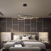 定制北欧极简圆形异型线条客厅卧室吊灯简约现代餐厅办公室样板房