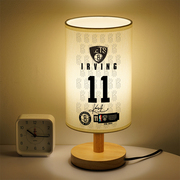 欧文小夜灯篮球明星LED男学生运动小台灯创意个性定制床头灯