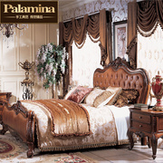 欧式床纯实木，雕花双人婚床1.8美式宫廷，豪华家具cy-603