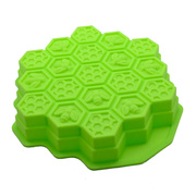 超大号蜜蜂窝硅胶蛋糕烘焙模具蜂巢微波炉烤箱用烤盘Honeycomb