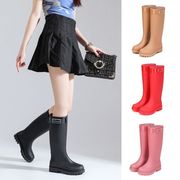 高筒雨鞋女款成人时尚网红新款雨靴日系长筒水鞋防滑防水耐磨胶鞋