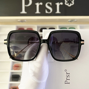 帕莎大框女士粉红潮流时尚偏光黑色太阳镜防紫外线显瘦墨镜PS1044