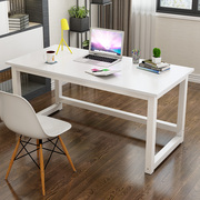 电脑桌台式家用简约书桌，双人桌子办公桌简易桌，培训桌写字台小书桌