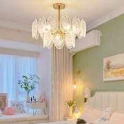 萨洛尼法式复古水晶卧室吊灯北欧简约客厅灯餐厅吸顶灯房间灯具