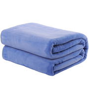 法兰绒毛毯床单单件加厚珊瑚绒学生宿舍单人，加绒冬季毛绒毯子铺床