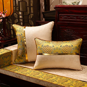 中式红木沙发坐垫实木家具沙发椅垫防滑罗汉床垫子五件套海绵