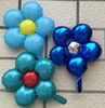 铝膜五瓣花气球铝箔，花朵气球制作花朵，气球梅花气球生日气球