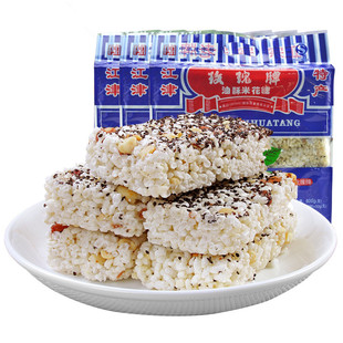 江津米花糖玫瑰牌油酥米花糖400克/袋重庆特产零食油酥糯米糕点
