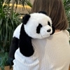 正版四川熊猫毛绒玩具公仔，可爱熊猫基地同款玩偶，女生睡觉抱枕礼物
