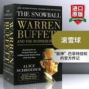 滚雪球英文原版thesnowball巴菲特和他的财富，人生warrenbuffett沃伦巴菲特英文版进口财经类人物传记英语书籍