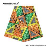 非洲民族服装风格印染蜡布全棉印花布料AFRIPRIDE WAX 699