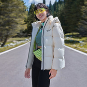 坦博尔短款羽绒服女23年冬季运动小个子保暖加厚外套