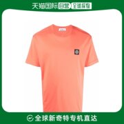 香港直邮Stone Island 男士Island and Polos 石头色T恤橙色T恤